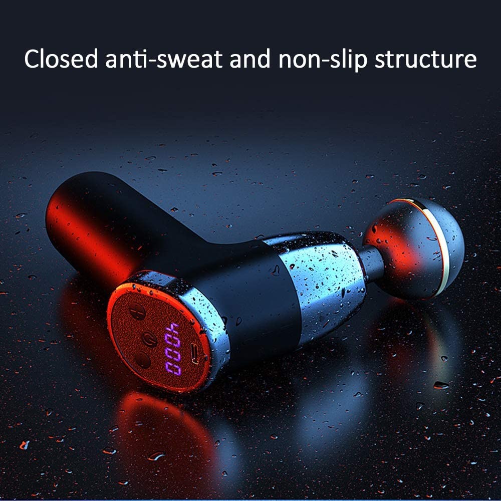 20 Speeds Handheld Massager Gun Muscle Therapy 2000mAh For Lady