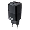 Buy cheap Universal 65W GaN PD Wall Charger Mini PD QC Fast Charging EU Plus Gallium Nitride Charger from wholesalers