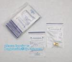 Medical powder plastic child proof zip lock bags / sachet herbal pills pack
