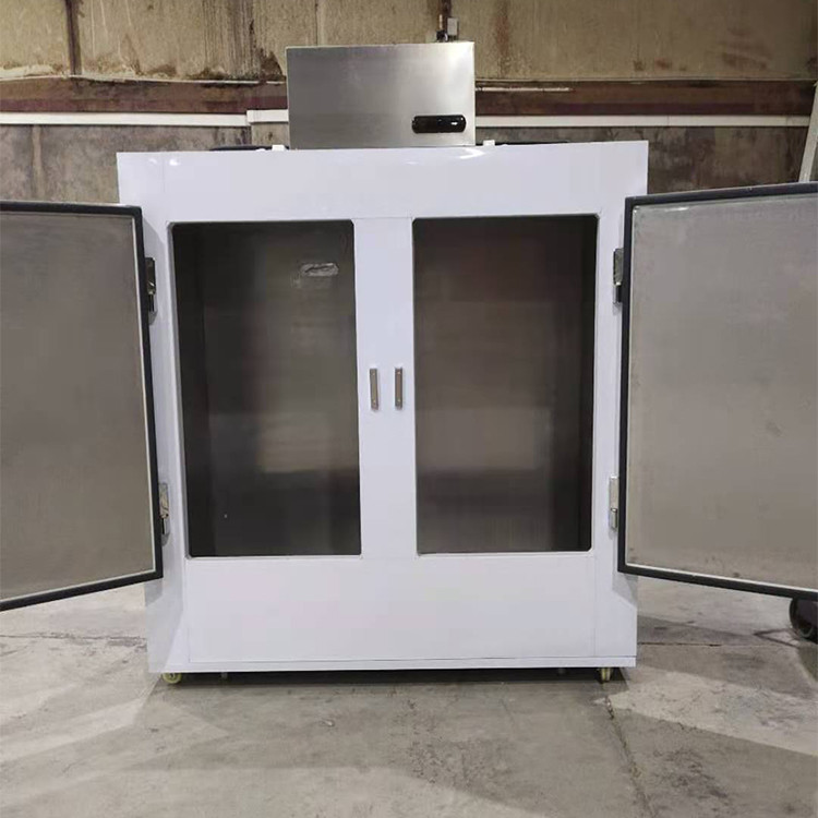Digital 650L 2 Doors Ice Storage Bin -10℃ Direct Cooling