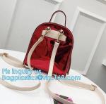vinyl backpack, Travel Bag Clear Unisex Transparent School Backpack, PVC