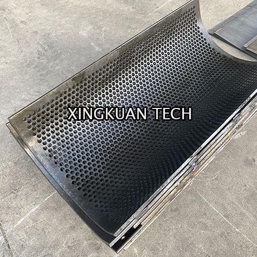 Buy cheap Heavy Duty Perforated Wire Mesh Metal Screen For Hammer Mill OEM ODM from wholesalers