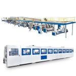 Buy cheap 5ply Corrugated Cardboard Production Line Horizontal Output Frequency Control 0 from wholesalers