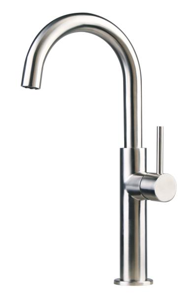 Buy cheap Steel 304 Sanitary Wares Single Handle Sink Faucet Bathroom Cabinet Mixer Tap from wholesalers