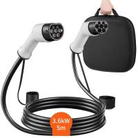 Buy cheap Type 2 To Type 2 Ev Charging Cable 16A 220V 5M EV Car Charger Cable product