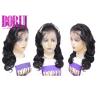 Buy cheap Body Wave Full Lace Front Wigs Human Hair , Pre Pluked Human Hair Lace Wigs With Baby Hair from wholesalers