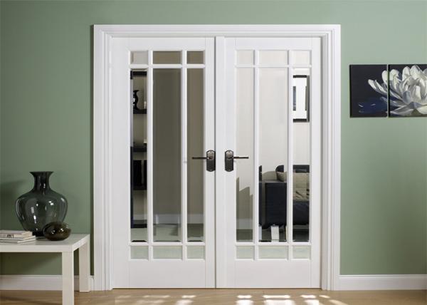 Buy cheap Luxury Interior PVC Coated MDF Wood Composite Door For Rooms from wholesalers