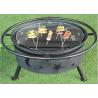 Buy cheap Amazon Hot Selling 32 Inch round Burning Charcoal BBQ grill Wood buring outdoor fire pit from wholesalers