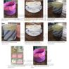Buy cheap Handmade Craft Stiffened Cotton Crochet Home Decorative Candy Basket Baby Photo Prop from wholesalers