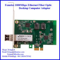 Buy cheap Gigabit Ethernet NIC Card SFP Slot 1 Port Desktop Computer Network Card 1000BASE product