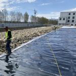 Black HDPE Geomembranes The Ultimate Protection for Aquaculture Fish Pond Liners