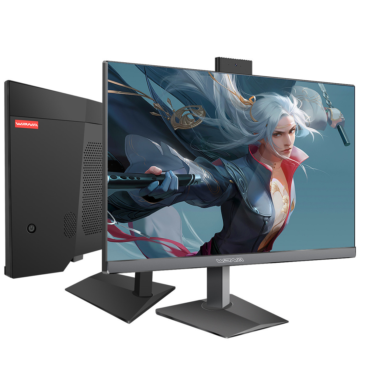 Buy cheap Upgraded Oem Full Hd Ssd Ddr4 64gb 23.6 Inch All In One Gaming Pc For Students Study from wholesalers