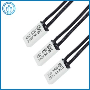 Buy cheap KSD9700 Plastic Bimetal Temperature Switch AC125V Bimetal Thermostat Temperature Control from wholesalers