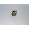 Buy cheap ISO9001 Precision Powder Metallurgy Parts Anodized Copper Spur Gears from wholesalers