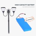 Buy cheap 3000K 6500K Solar Powered Pole Light Outdoor Decorative Landscaping With Mono from wholesalers