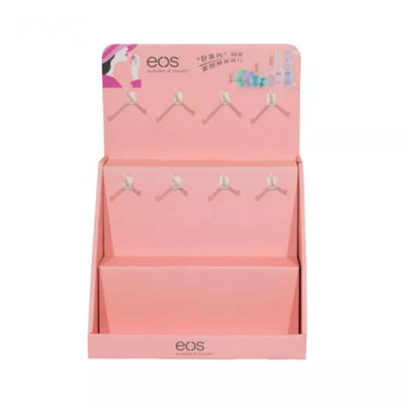 Buy cheap POP Custom Cardboard Countertop Display Corrugated Paper PDQ With Peg Hooks from wholesalers