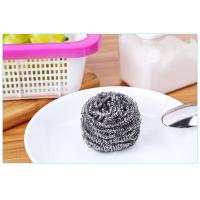 Buy cheap Oil Removing Metal Scouring Ball Antibacterial For Restaurant Washing Pots product