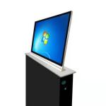 Conference Equipment Lcd Monitor Flip Up Lift Table Hidden Monitor Lift Computer