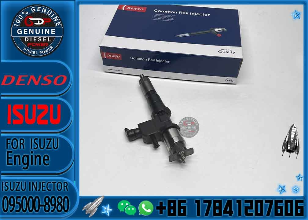 Common Rail Injector High Quality fuel injector 095000-8980 095000-8981 095000-8982 8-98167556-2 for ISUZU 6WG1 Engine
