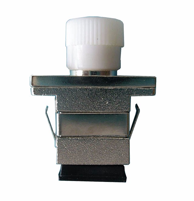 Beige Flange Sc-Sc Upc Fiber Optic Adapter For FTTX