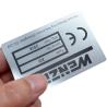 Buy cheap PET PVC Matt Silver Polyester Sticker Blank 4 X 6 Direct Thermal Labels from wholesalers