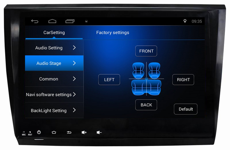 Ouchuangbo car media stereo touch screen android 8.1 for Lifan Marvell 2016 support USB SWC wifi gps navi video system