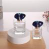 Buy cheap 50ml 100ml Selling Clear Glass Perfume Bottle With Customized Lid from wholesalers