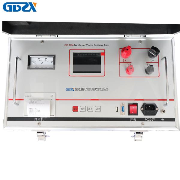 Buy cheap ZXR-100A 100A 50A 20A 10A 5A Transformer DC Winding Resistance Tester 1000W from wholesalers