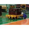 Buy cheap Unlimited Distance Motorized Rail Cart , Storage Battery Motorized Rail Cart Industry Turning Bogie from wholesalers