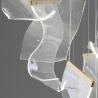 Buy cheap Hall Large Staircase Lighting LED Crystal Chandelier for living room hanging hallway lights(WH-NC-55) from wholesalers