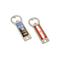 Buy cheap Personalized Metal Wine Key Keychain Wood Bottle Opener Keychain Epoxy Doming product