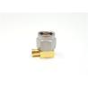 Buy cheap SMA RF Connector Male Plug Solder Right Angle RF Coaxial Connector from wholesalers