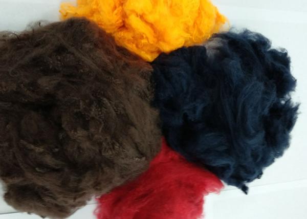 Buy cheap Multiple Colour Hollow Conjugated Polyester Staple Fiber For Non Woven Fabric from wholesalers