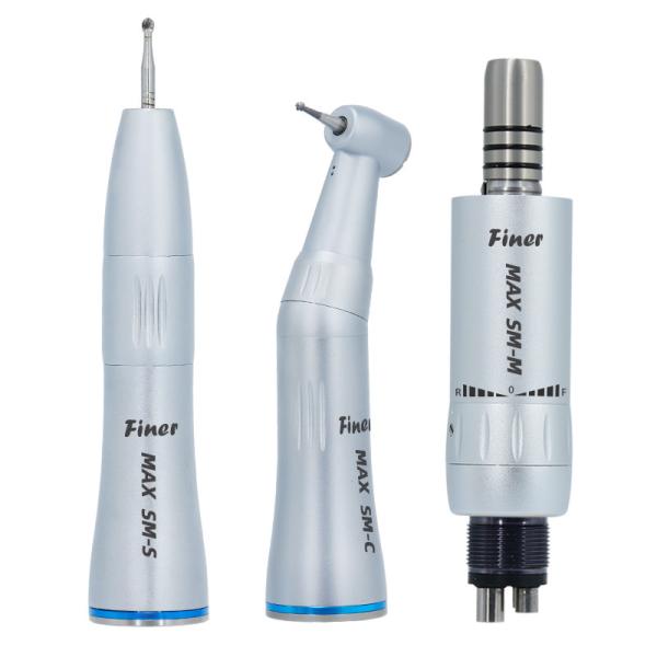 Buy cheap Dental Inner Water Spray Low Speed Handpiece Kit Contra Angle Straight Handpiece Air Motor from wholesalers