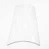 Buy cheap 6-15mm Tempered Curved Glass Shower Door for Flat and Strengthened Bathroom Function from wholesalers
