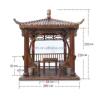 Buy cheap Sustainable Outdoor Chinese Wooden Pavilion Anti Corrosion from wholesalers