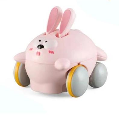 Buy cheap Wholesale Baby Grab Toys Education Rattle Roll Car Cartoon Children′s Toys Baby Toys Inertia Animal Car from wholesalers