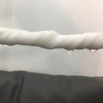 Raw White 30gsm Beauty Care Spunlace Nonwoven Fabric