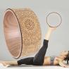 Buy cheap Fitness Yoga Roller Wheel , Cork Yoga Wheel TPE Yoga Circles Gym Workout Back Training Tool from wholesalers