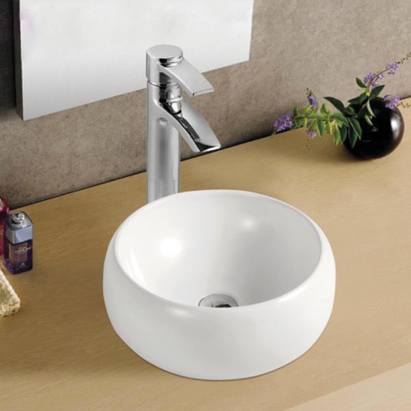 Space Saving Ceramic Counter Top Bathroom Sink Sanitary Ware White Or Black Wash