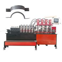 Buy cheap Fully Automatic Cnc Flat Iron Hoop Forming Machine Flat Steel Holt Hoop Iron product