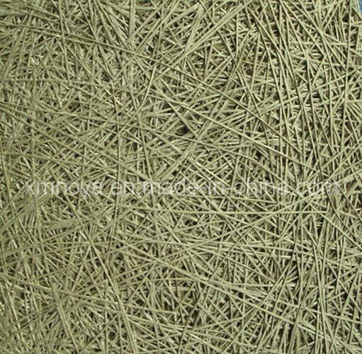E0 Eco-Friendly Blackish Green Wood Wool Sound Acoustic Ceiling with Veneer
