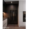 Buy cheap Black Modern Glossy Kitchen Cabinets Lacqur Black And White Kitchen Cabinets Set from wholesalers
