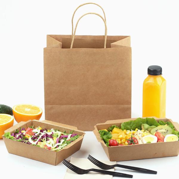 Buy cheap Good Quality Eco Friendly Brown Take Away 5oz Disposable Paper Salad Bowls from wholesalers