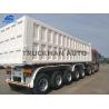 Buy cheap Optional Colors Dump Semi Trailer Front Lifting 5 Axles 70 Tons Easy Repair from wholesalers