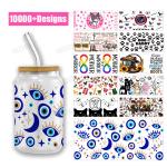 Buy cheap New Design 16oz Cup Wraps Cup Glass Wraps Custom UV Logo Label Sticker For Cups from wholesalers