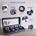 Watch Winder, XTELARY Luxury 4 Motor Quad Watch Winders for Automatic Watches