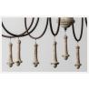 Buy cheap Wood and brushed nickel chandelier for Kitchen Bedroom (WH-CI-55) from wholesalers