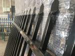 Customized Black Zinc Steel Metal Garrison Fence Panels Maintenance Free