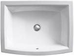 Vitreous White Bathroom Bowl Sinks , Unique Wall Mount Bathroom Sink Replacement